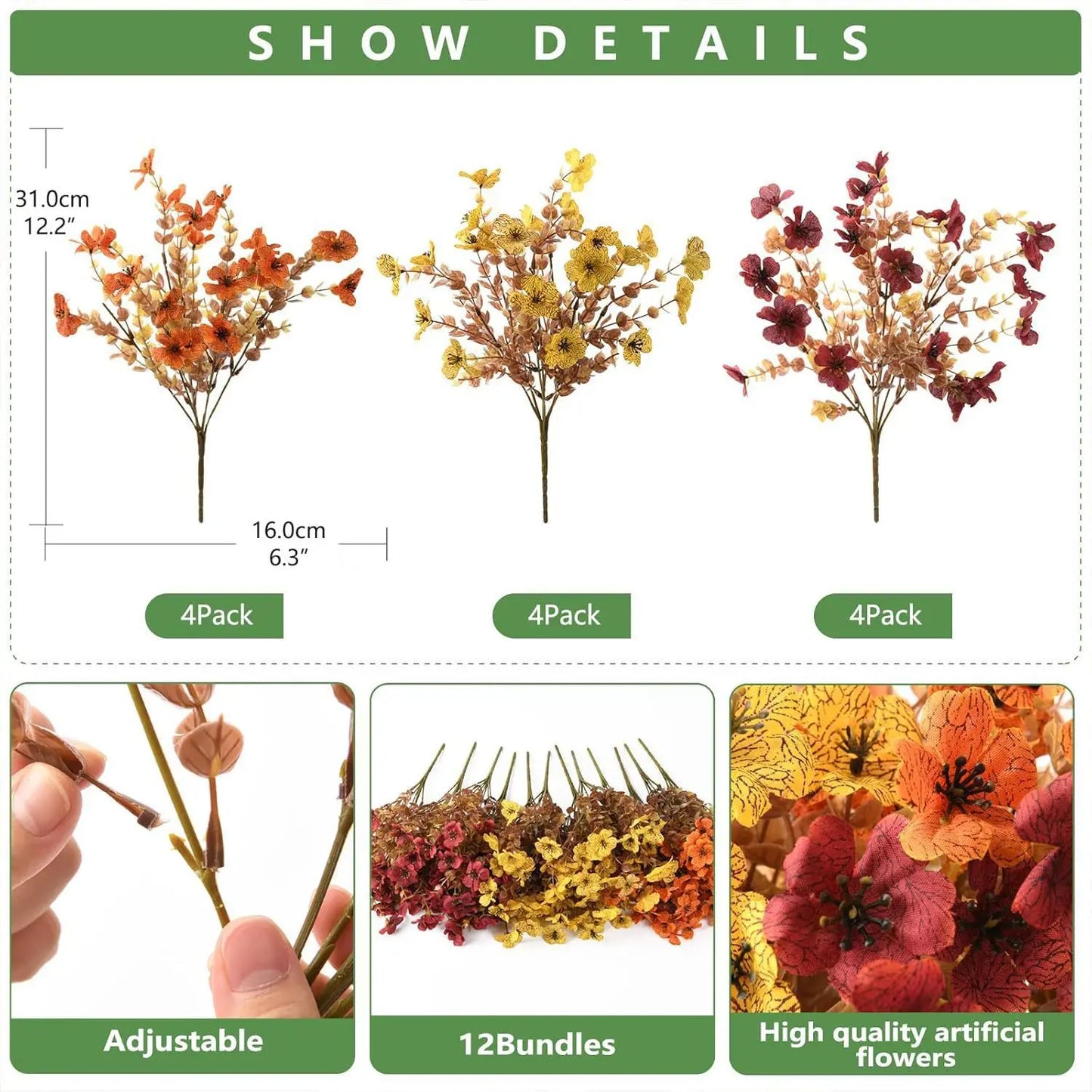 Autumn Elegance Artificial Flower Arrangement™